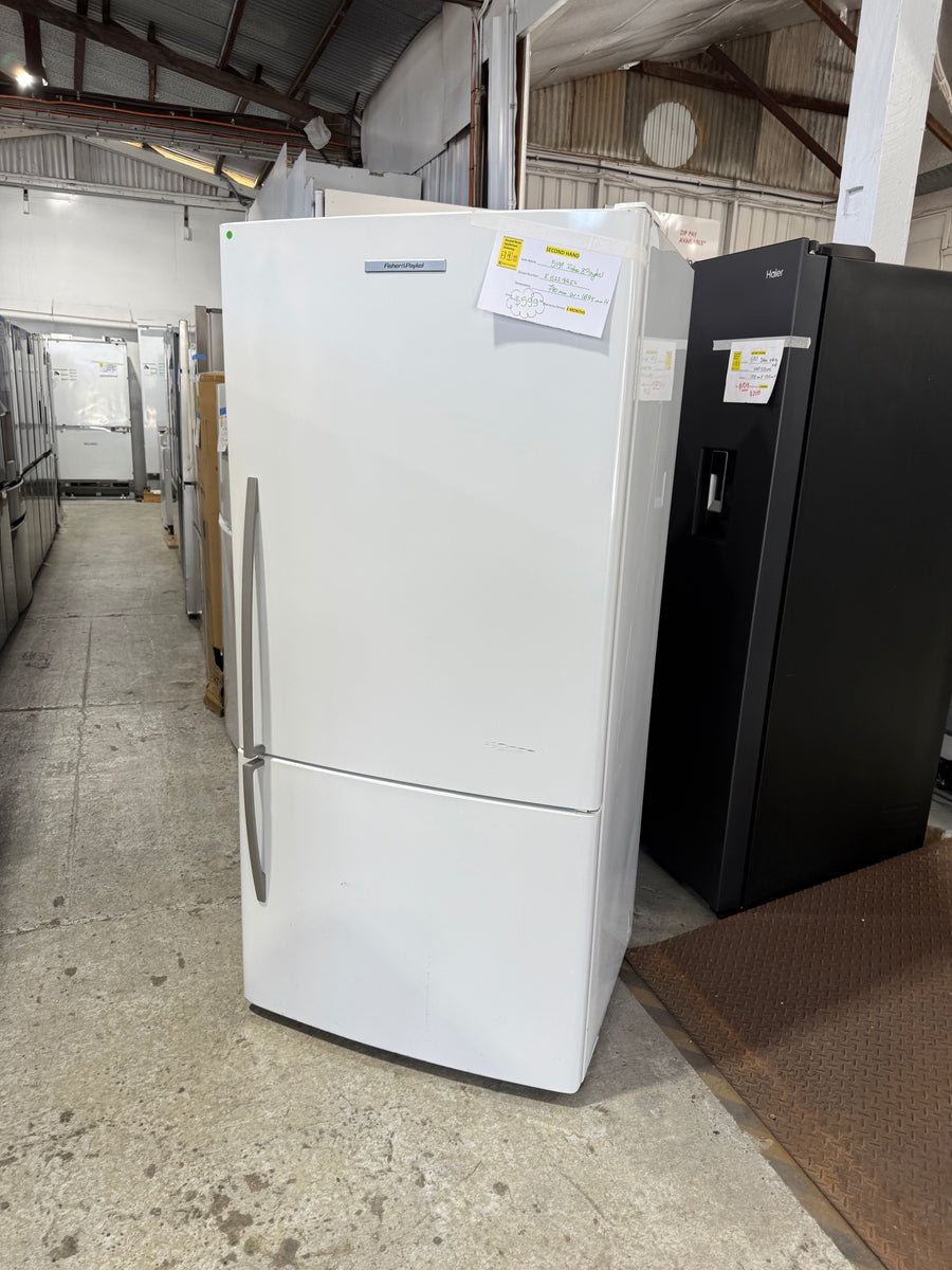 Second hand Fisher & Paykel E522BRE4 519 L ActiveSmart™ Bottom-Mount Fridge - Second Hand Appliances Geebung
