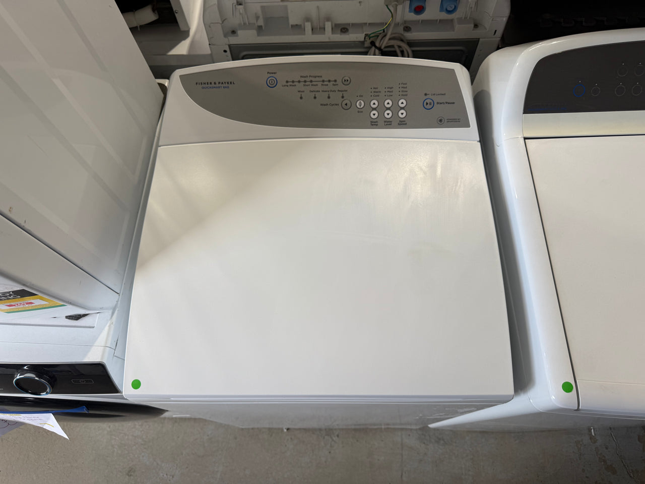 Second hand Fisher & Paykel QuickSmart 6kg Top Load Washing Machine Model: MW60 - Second Hand Appliances Geebung