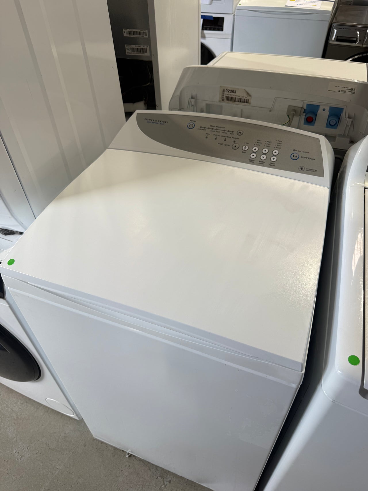 Second hand Fisher & Paykel QuickSmart 6kg Top Load Washing Machine Model: MW60 - Second Hand Appliances Geebung