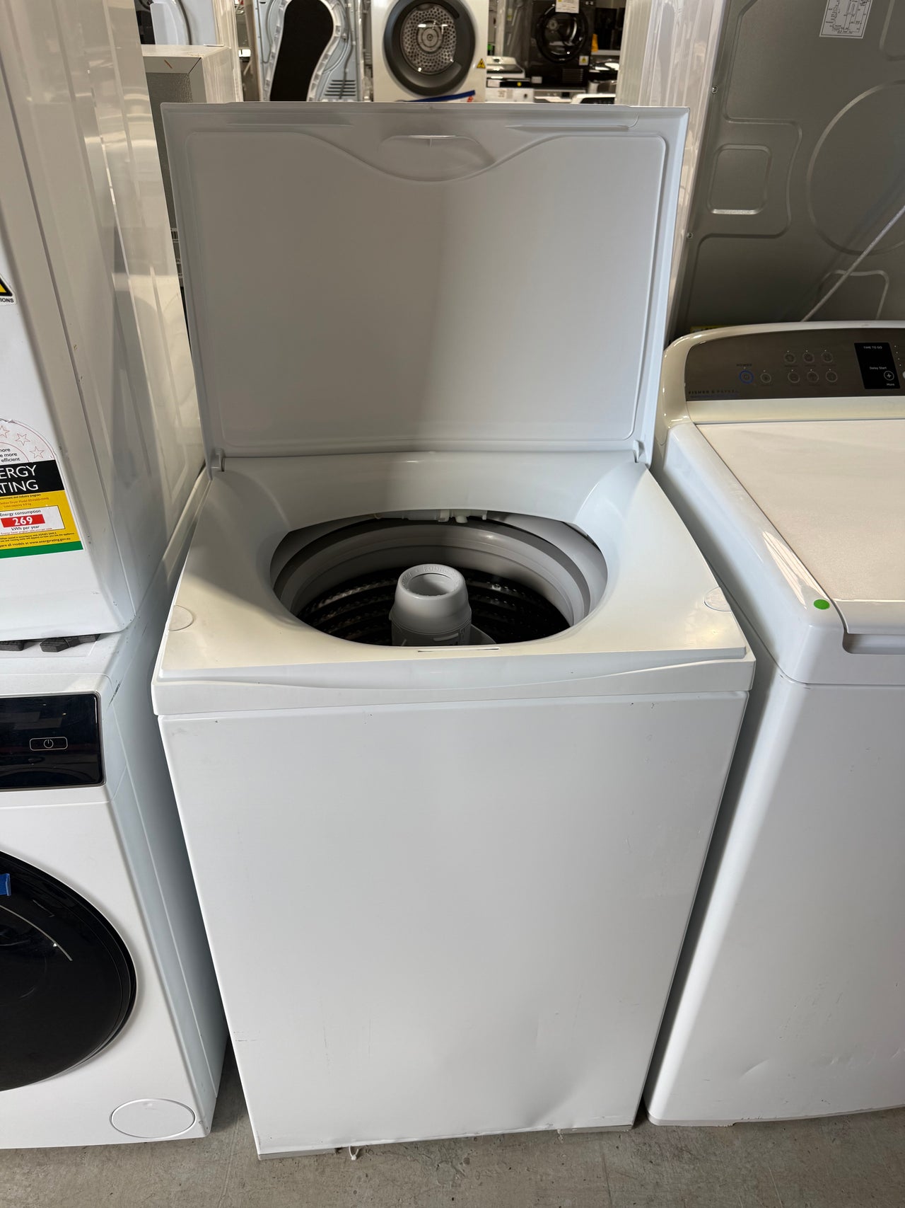 Second hand Fisher & Paykel QuickSmart 6kg Top Load Washing Machine Model: MW60 - Second Hand Appliances Geebung