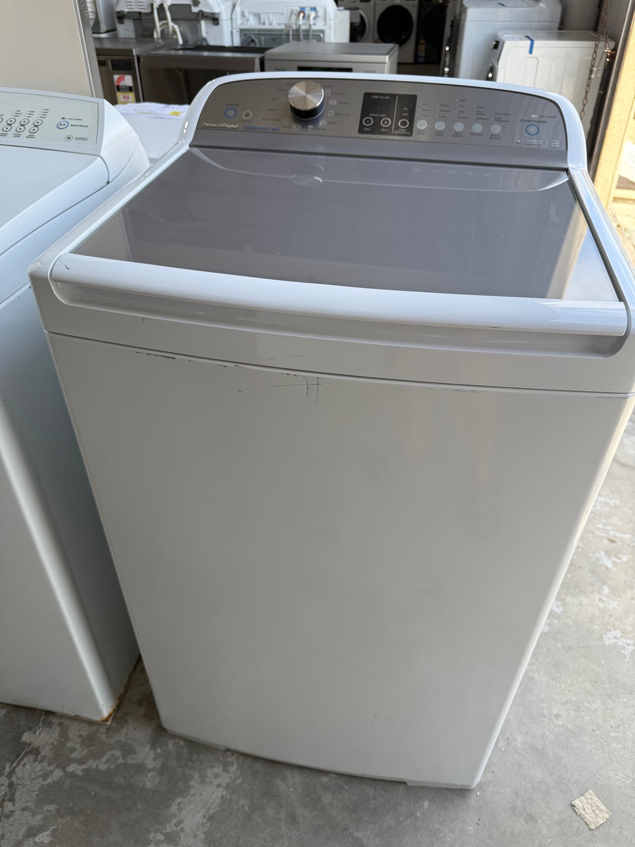Second hand Fisher & Paykel Series 5 8kg Top Load Washing Machine with Eco-Active WL8060P1 - Second Hand Appliances Geebung