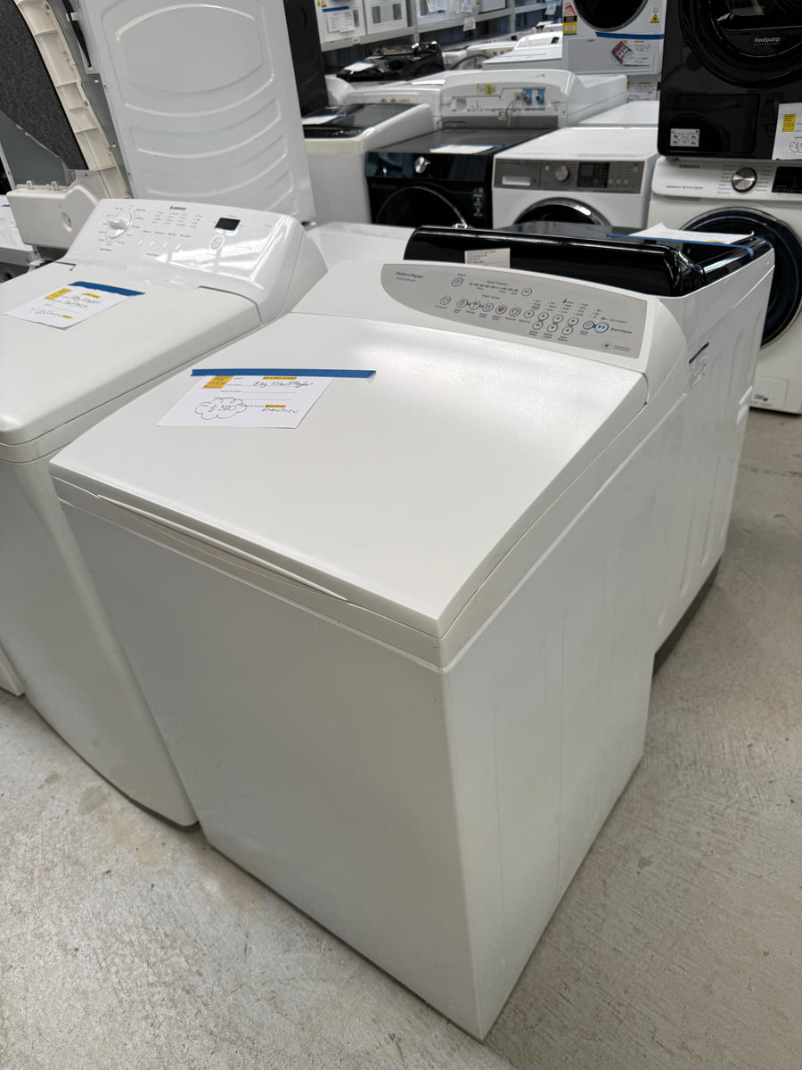 Second hand Fisher & Paykel WA80T65GW1 8kg Top Load Washing Machine Model Number: WA80T65GW1 - Second Hand Appliances Geebung
