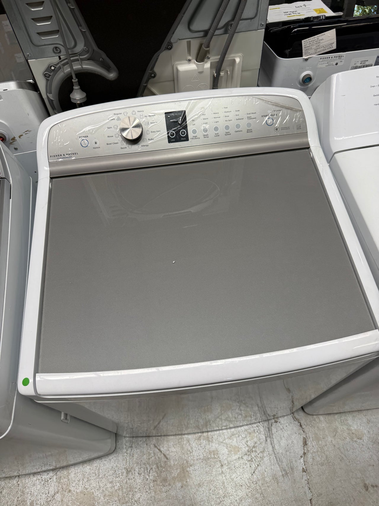 Second hand Fisher & Paykel WL1068P1 – 10 kg Top Load Washing Machine - Second Hand Appliances Geebung