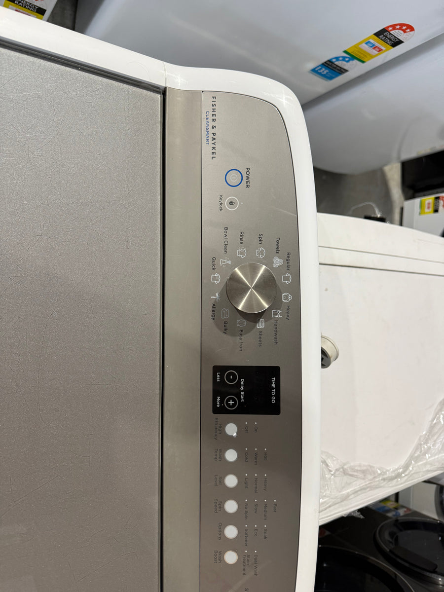 Second hand Fisher&Paykel WL1068P1 CleanSmart™ Top Load Washer – 10 kg - Second Hand Appliances Geebung