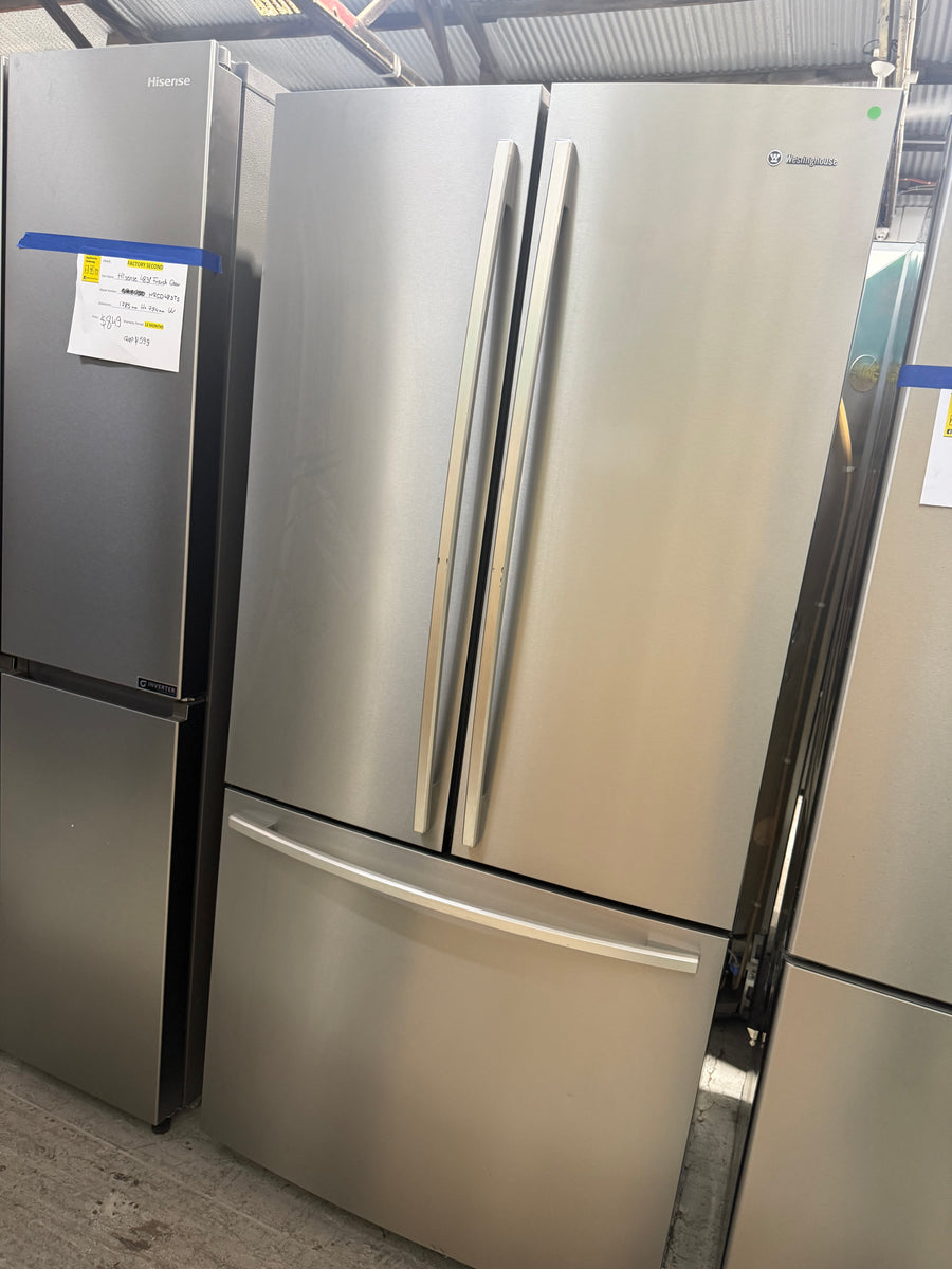 Second hand 💥 Fridge + Washer Bundle Deal – Both for Just $1000! 💥Westinghouse WHE5100SA 510L French door + 8.5kg Fisher&Paykel front loader WA8560G1 - Second Hand Appliances Geebung