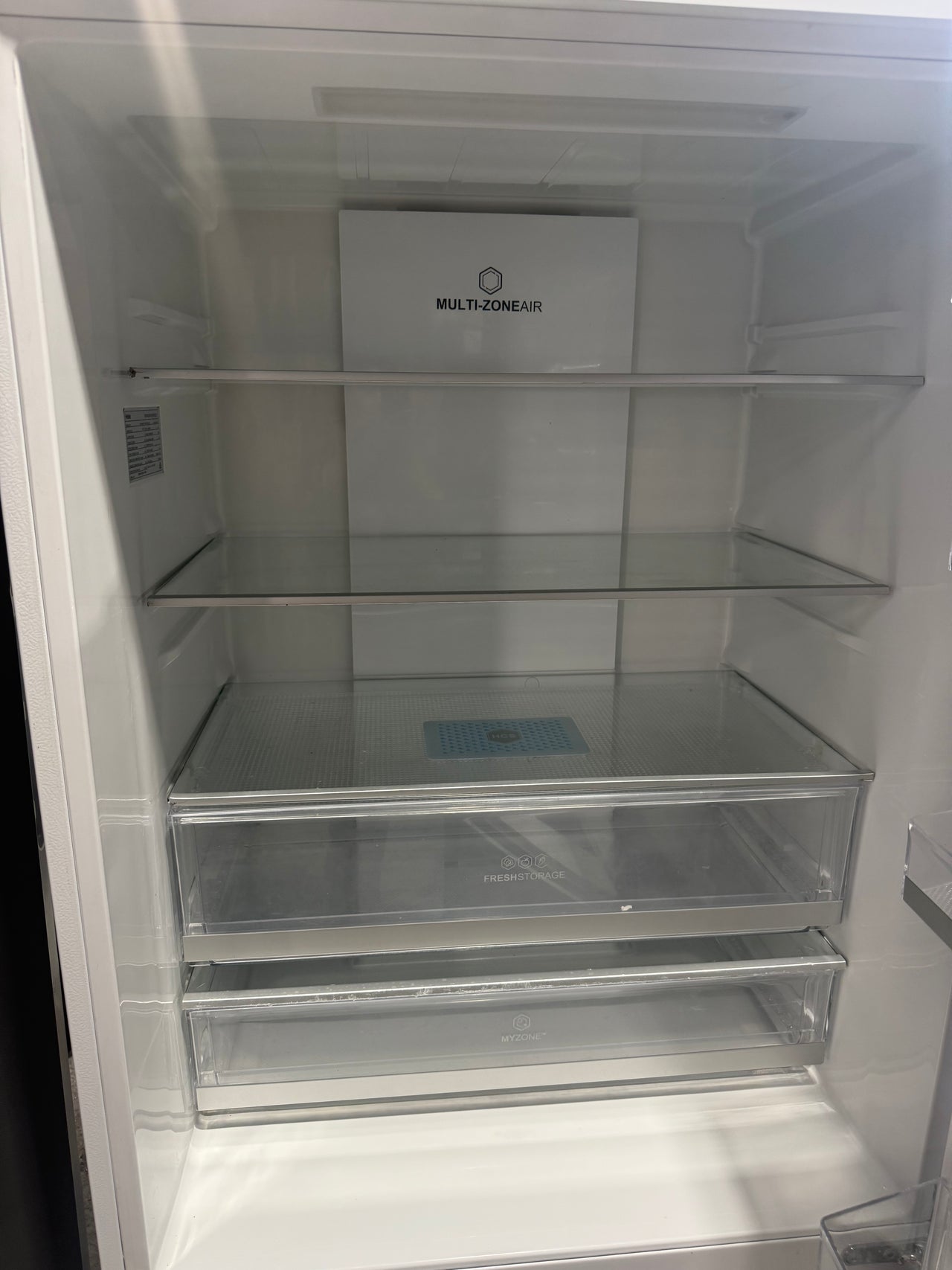 Second hand Haier 498L Bottom Mount Frost Free Fridge HRF520BW - Second Hand Appliances Geebung