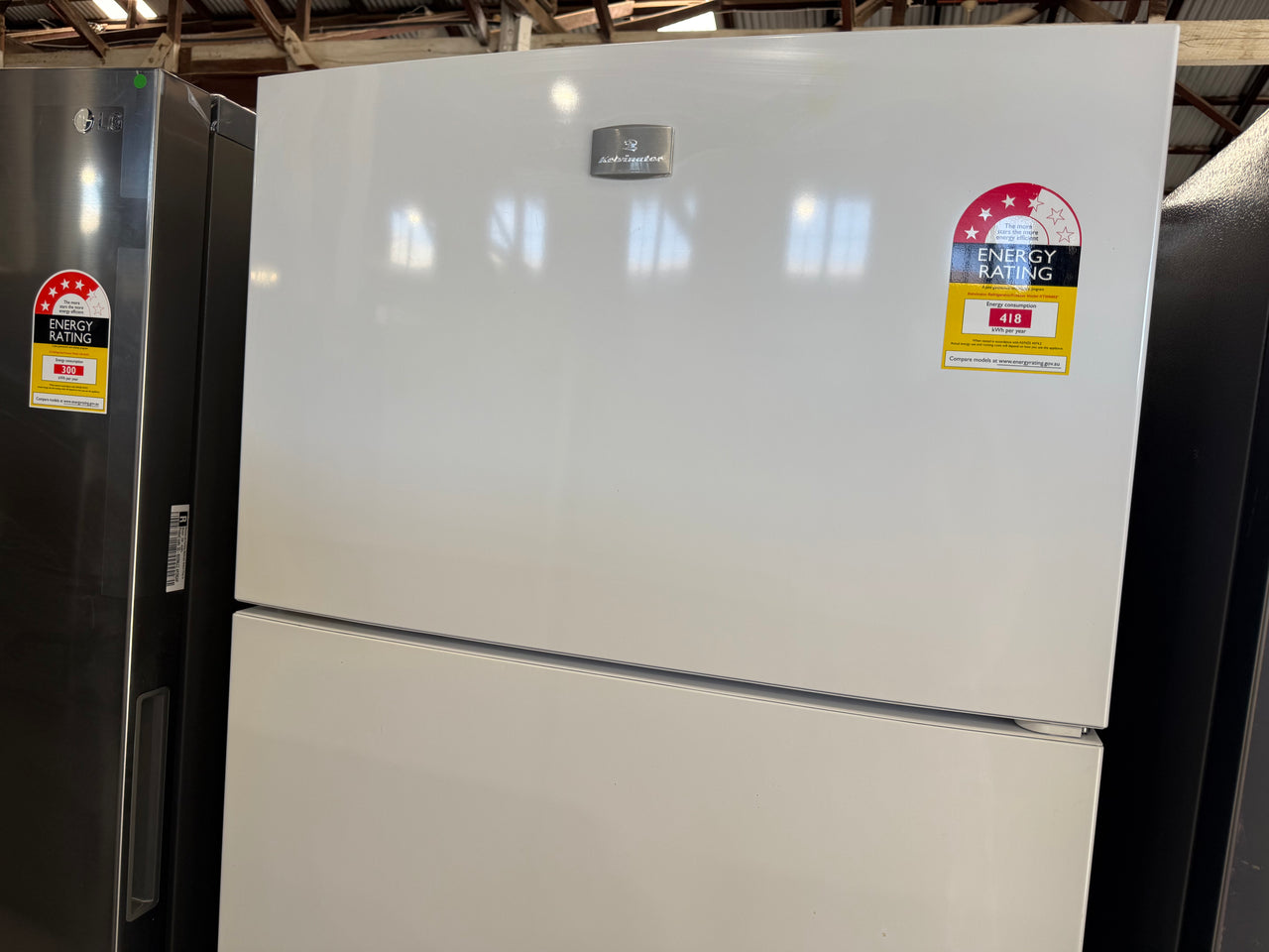 Second hand Kelvinator 536L Top Mount Refrigerator MODEL NO: KTM5402WA - Second Hand Appliances Geebung