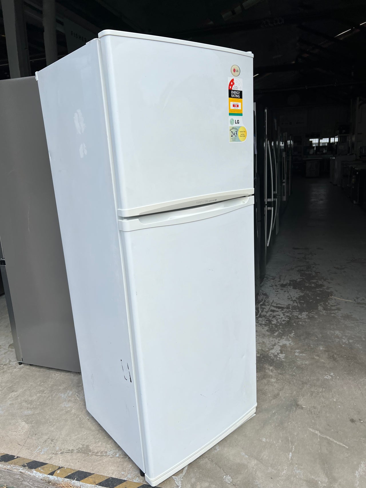 Second hand LG 392L Fridge Freezer GR-432SF - Second Hand Appliances Geebung