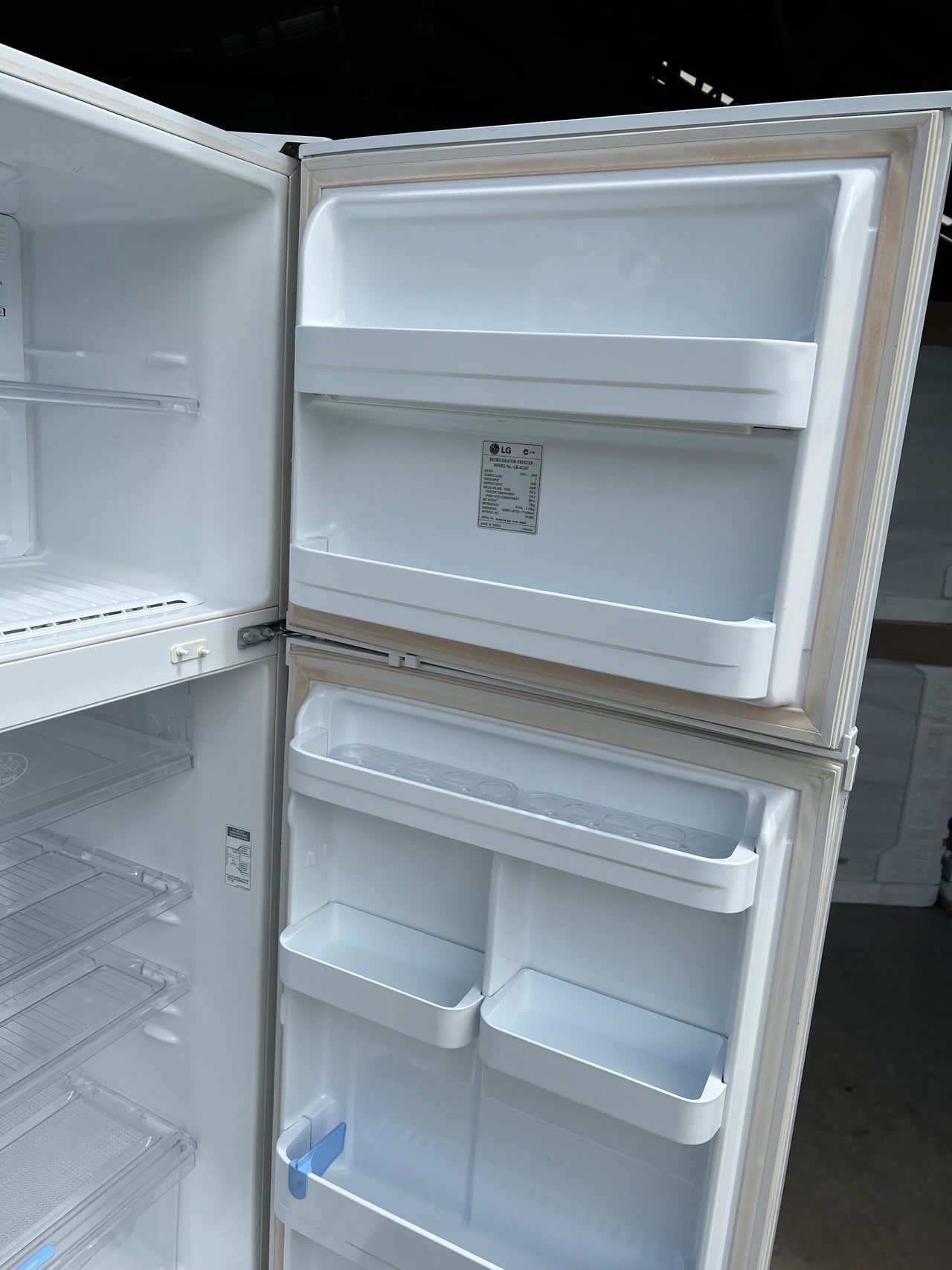 Second hand LG 392L Fridge Freezer GR-432SF - Second Hand Appliances Geebung