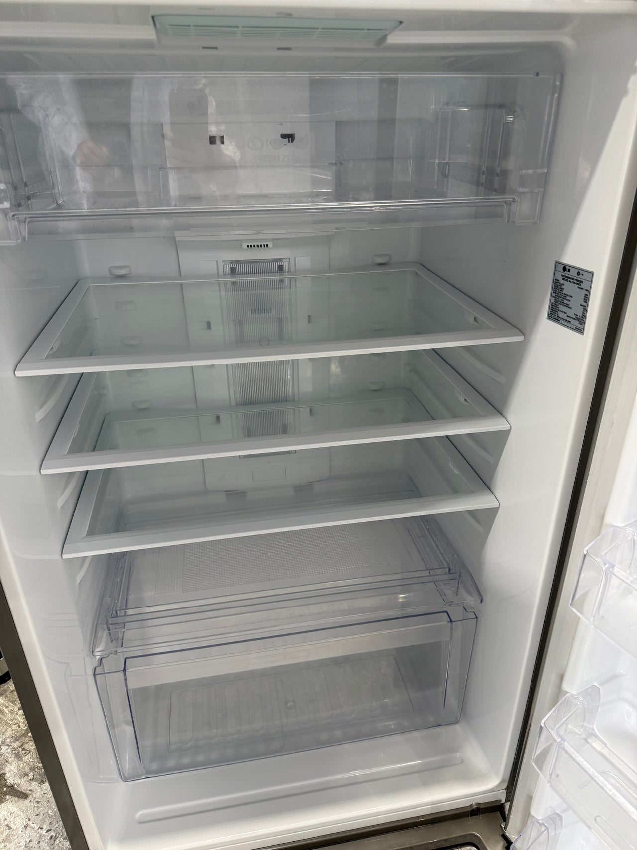 Second hand LG 422l Top Mounted Refrigerator Model: GN-R422FS - Second Hand Appliances Geebung