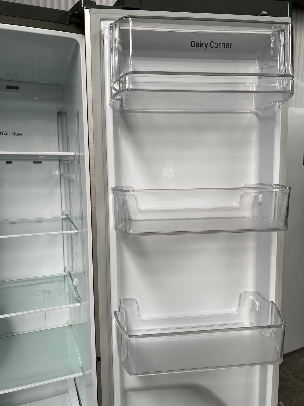 Second hand LG 668L Side by Side Fridge Non Plumbed GS-L668PNL - Second Hand Appliances Geebung