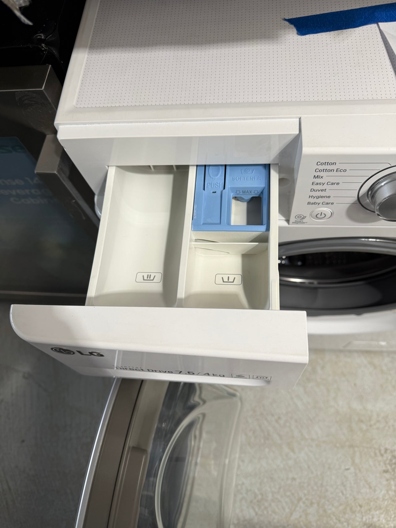 Second hand LG 7.5kg/4kg Washer Dryer Combo Model: WDC1475NCW - Second Hand Appliances Geebung