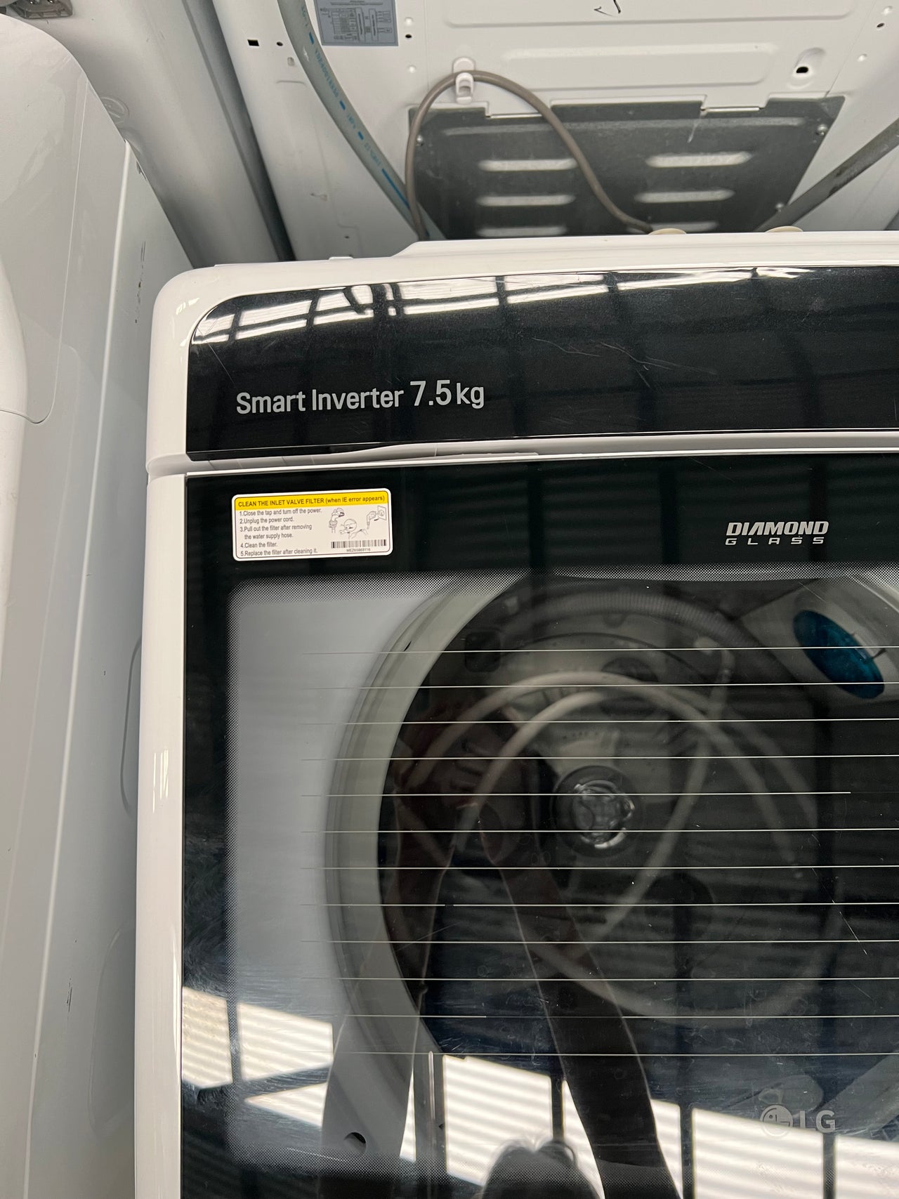 Second hand LG 7.5kg Top Load Washer WTG7520 - Second Hand Appliances Geebung