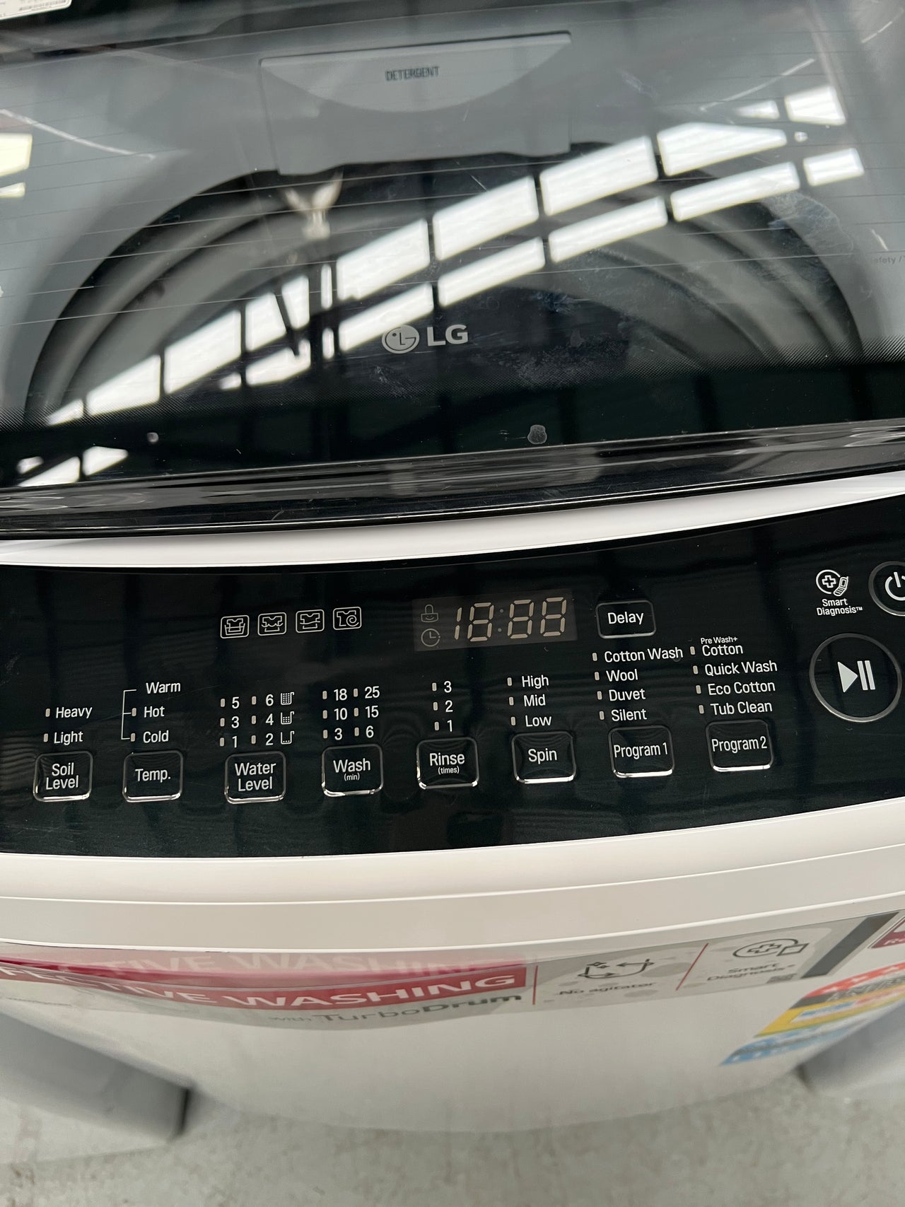 Second hand LG 7.5kg Top Load Washer WTG7520 - Second Hand Appliances Geebung