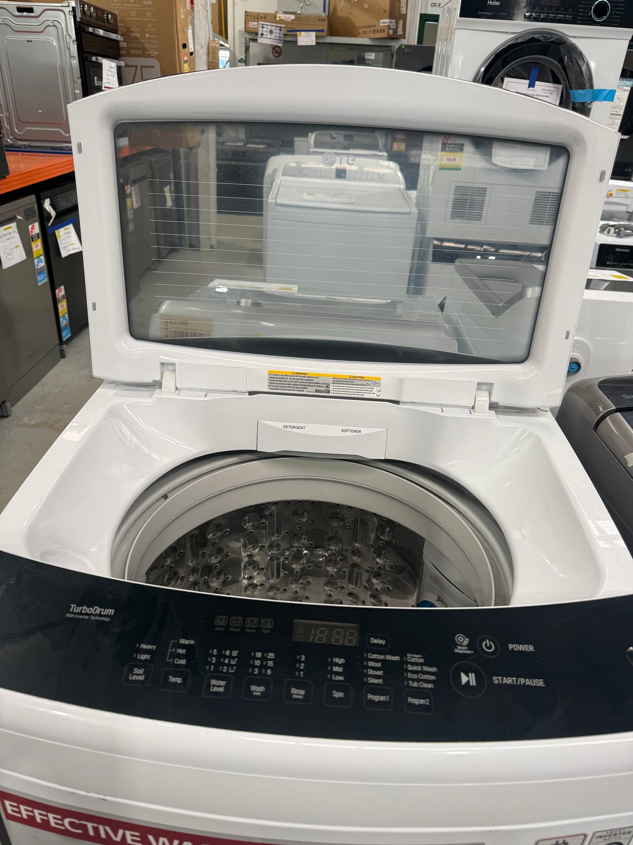 Second hand LG 8.5kg Top Load Washing Machine WTG8521 - Second Hand Appliances Geebung