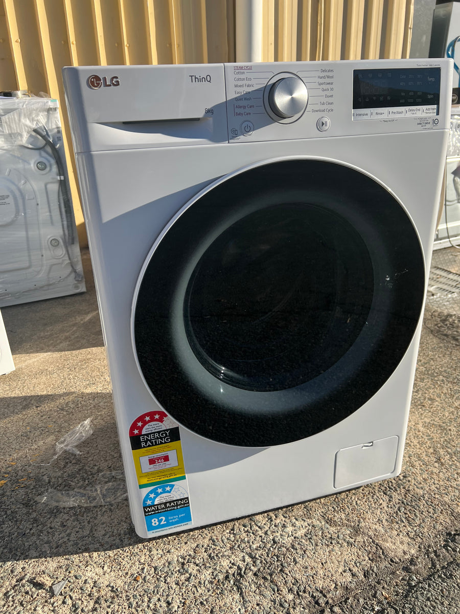 Factory second LG 8kg Front Load Washer WV5-1208W - Second Hand Appliances Geebung