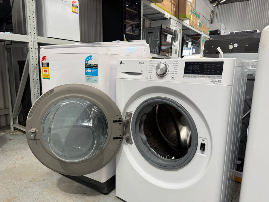 Second hand LG 8kg Series 5 Slim Front Load Washing Machine – White | WV5-1208W - Second Hand Appliances Geebung