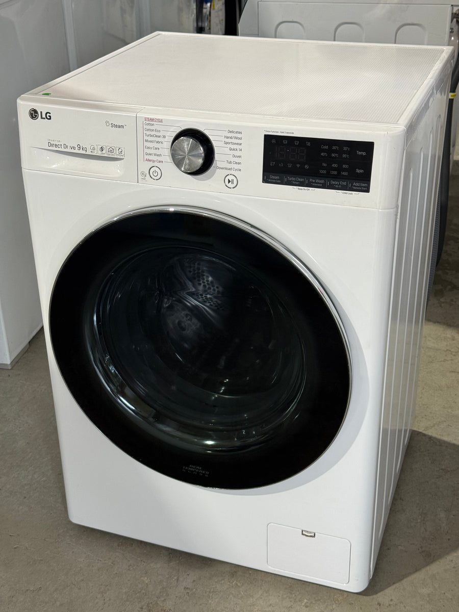 Second hand LG 9 kg Series 5 Front Load Washing Machine – WV5-1409W - Second Hand Appliances Geebung