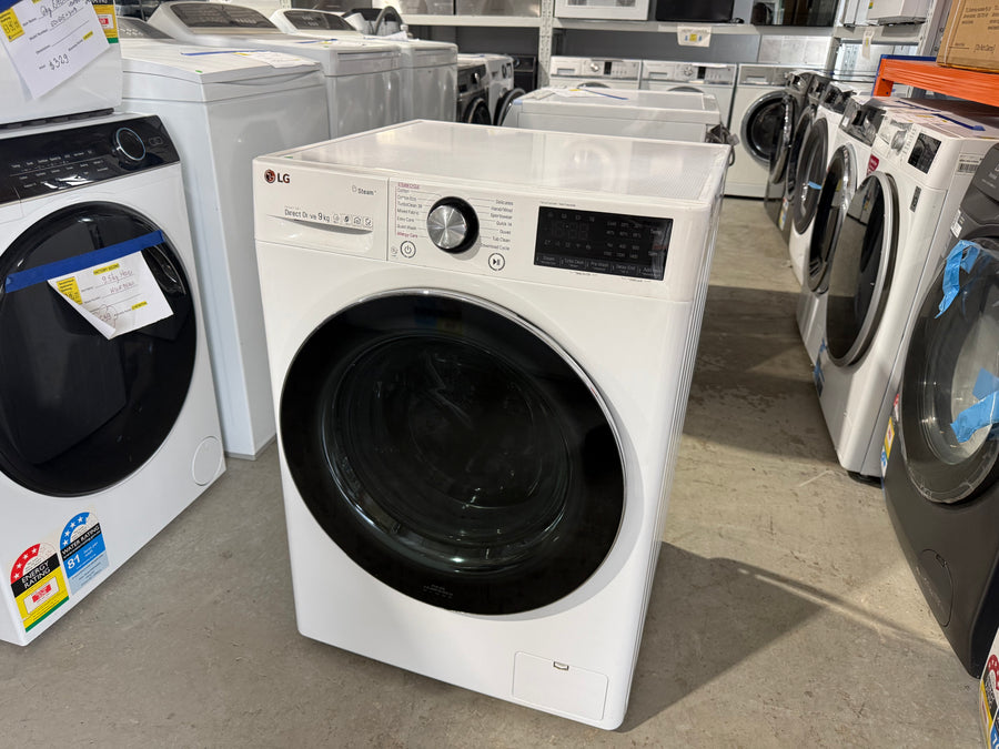 Second hand LG 9 kg Series 5 Front Load Washing Machine – WV5-1409W - Second Hand Appliances Geebung