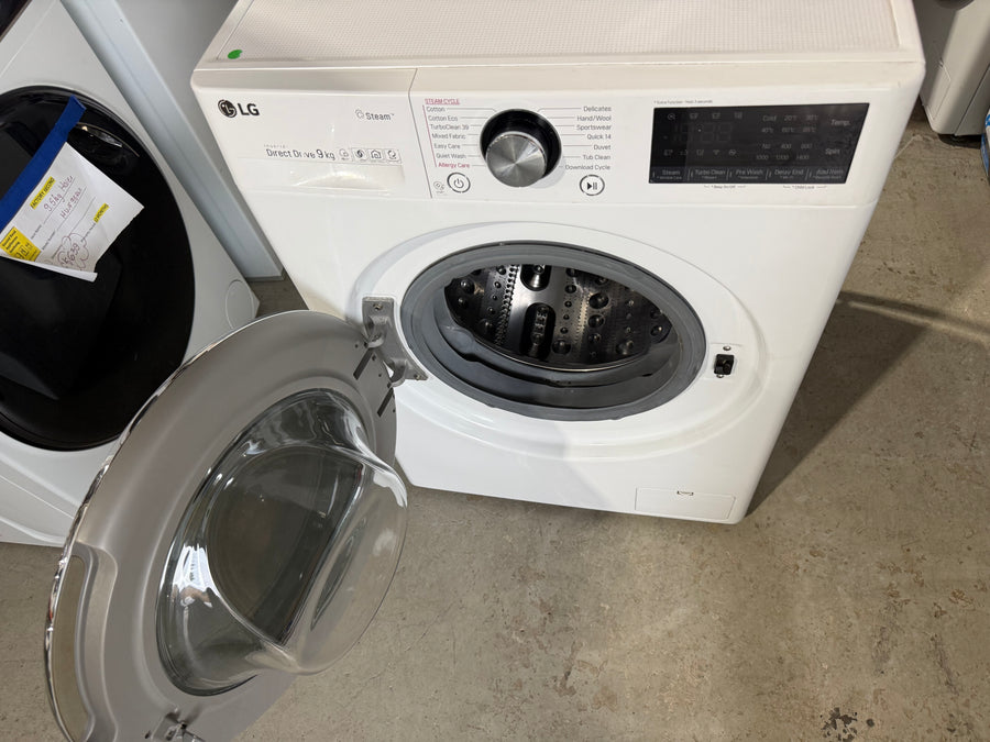 Second hand LG 9 kg Series 5 Front Load Washing Machine – WV5-1409W - Second Hand Appliances Geebung