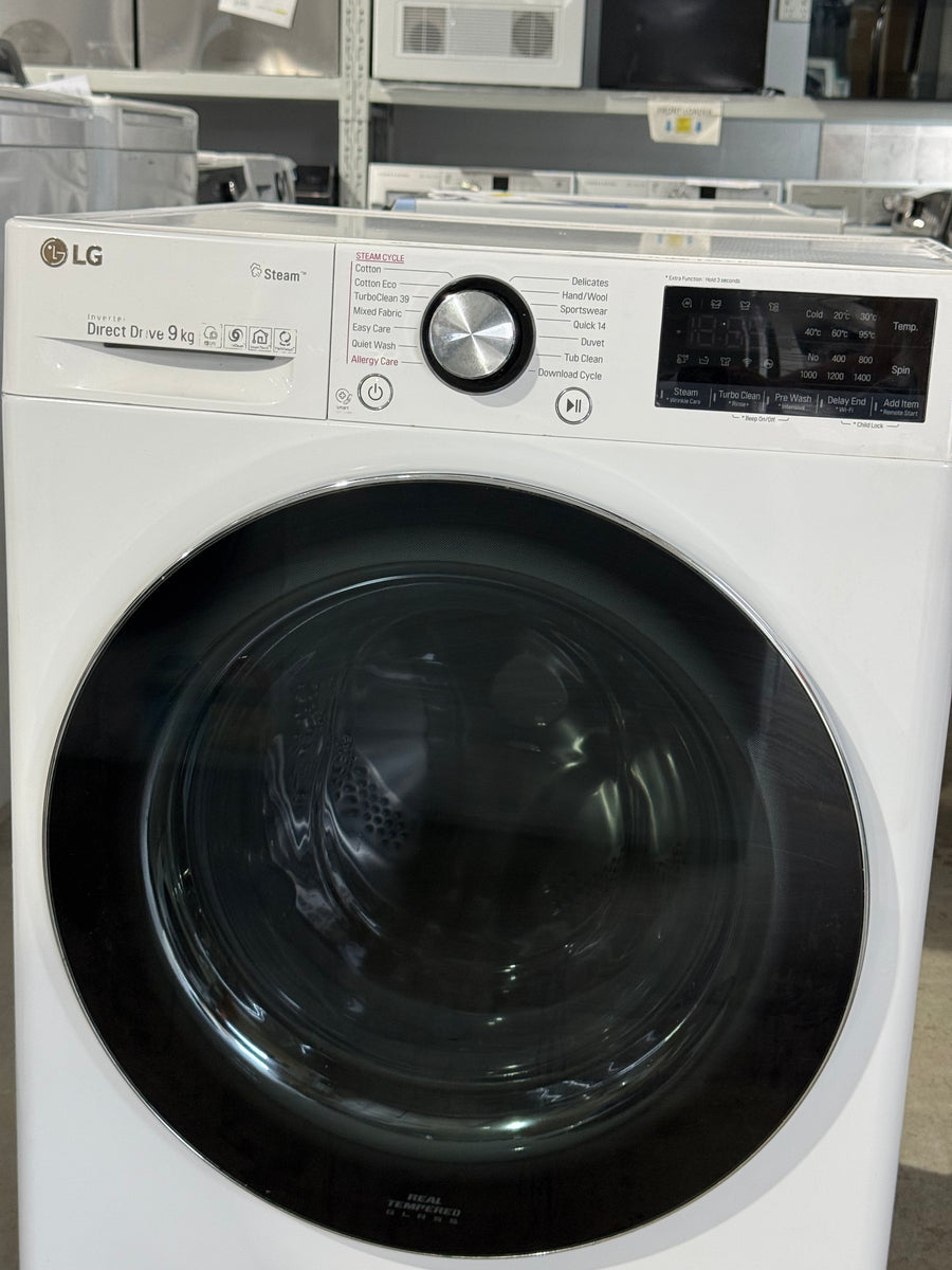 Second hand LG 9 kg Series 5 Front Load Washing Machine – WV5-1409W - Second Hand Appliances Geebung