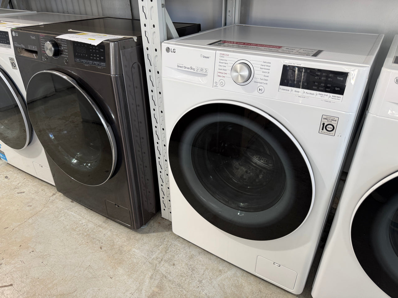 Second hand LG 9 kg Series 5 Front Load Washing Machine – WV5-1409W - Second Hand Appliances Geebung