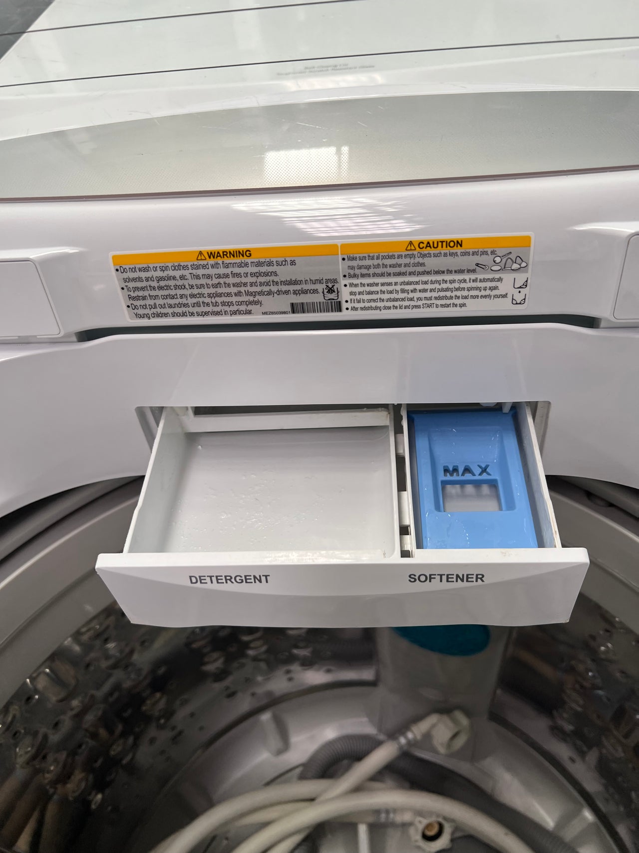 Second hand LG WTG8520 8.5kg Top Load Washing Machine - Second Hand Appliances Geebung