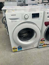 Thumbnail for Second hand SAMSUNG 8.5KG BUBBLEWASH FRONT LOAD WASHING MACHINE WITH STEAM  Model: WW85J54E0IW - Second Hand Appliances Geebung