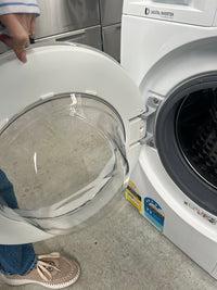 Thumbnail for Second hand SAMSUNG 8.5KG BUBBLEWASH FRONT LOAD WASHING MACHINE WITH STEAM  Model: WW85J54E0IW - Second Hand Appliances Geebung