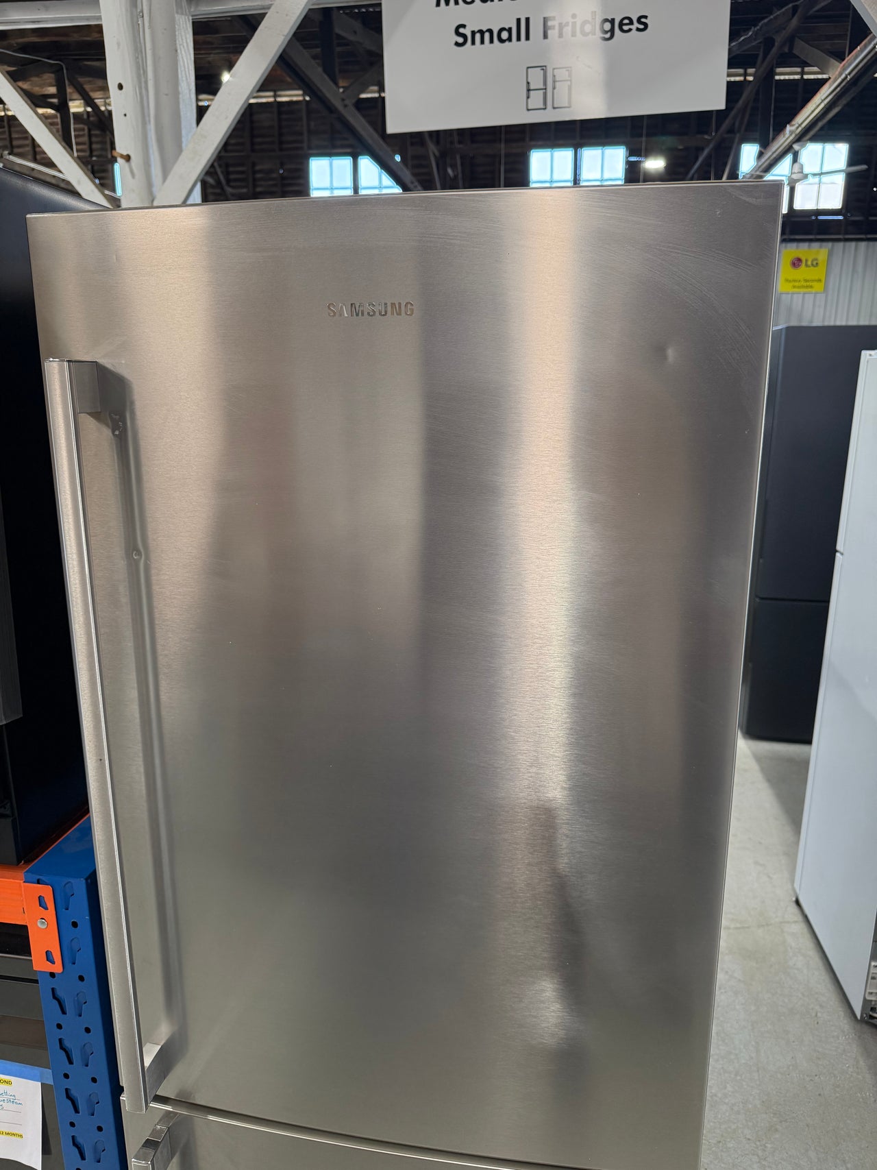 Second hand Samsung SRL458ELS – 458 L Bottom-Mount Refrigerator - Second Hand Appliances Geebung
