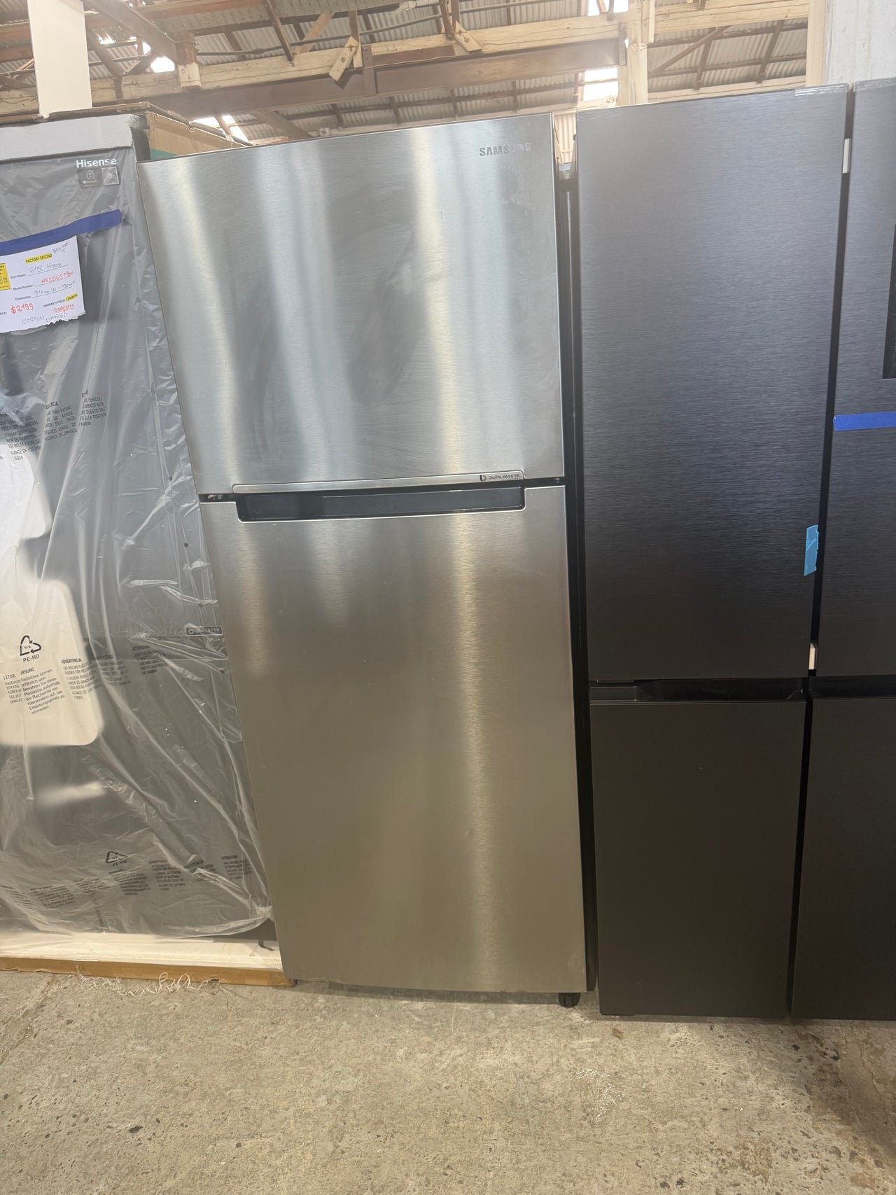Second hand Samsung 469L Top Mount Refrigerator  Model: SR469MLS - Second Hand Appliances Geebung