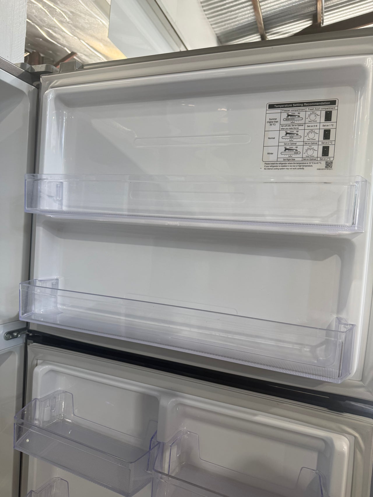 Second hand Samsung 469L Top Mount Refrigerator  Model: SR469MLS - Second Hand Appliances Geebung