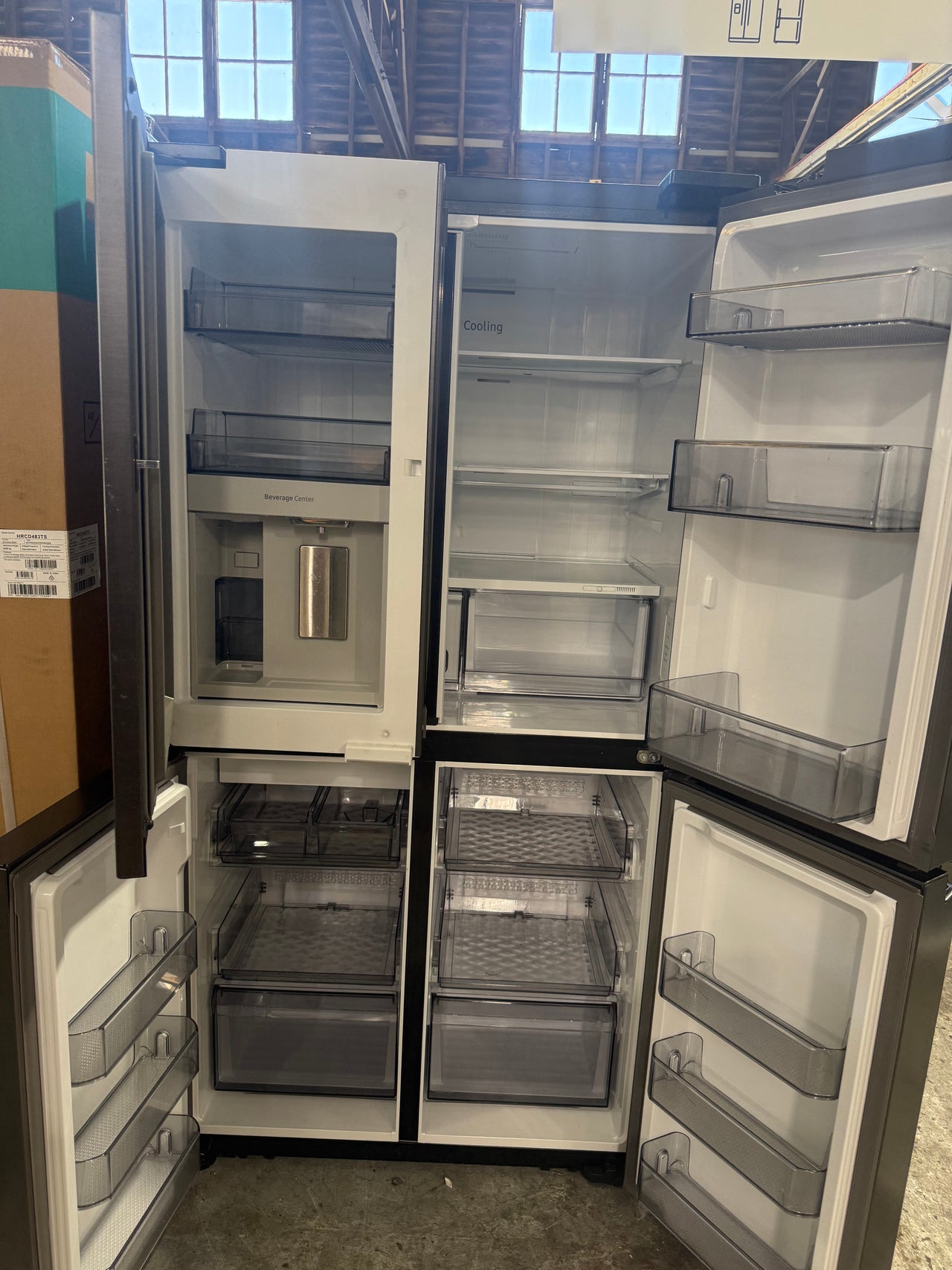 Buy Second hand Samsung 648L French Door Refrigerator Model: SRF7500BB |  | [product_variant] | Second Hand Appliances Geebung Brisbane