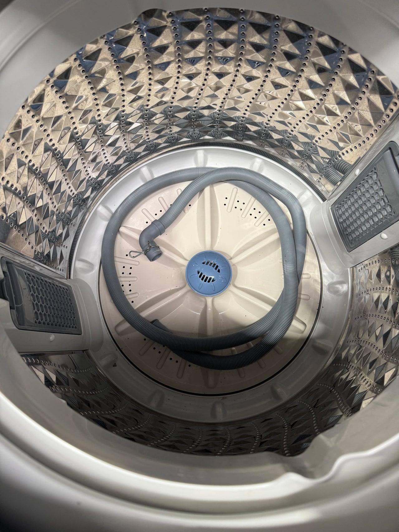 Second hand Samsung 8.5Kg Activ DualWash Top Load Washing Machine Model: WA85N6750BV - Second Hand Appliances Geebung