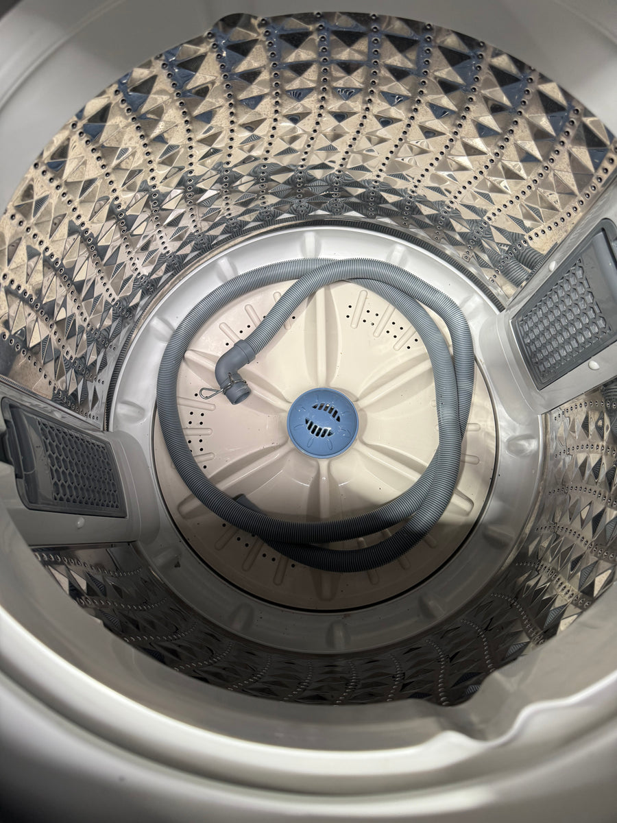 Second hand Samsung 8.5Kg Activ DualWash Top Load Washing Machine Model: WA85N6750BV - Second Hand Appliances Geebung