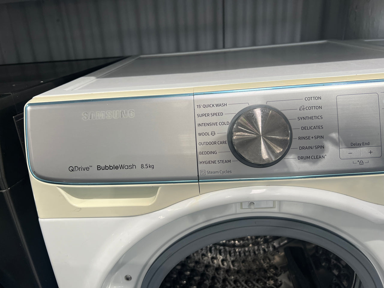Second hand Samsung 8.5kg QuickDrive Front Load Washing Machine Model: WW85M74FNOR - Second Hand Appliances Geebung