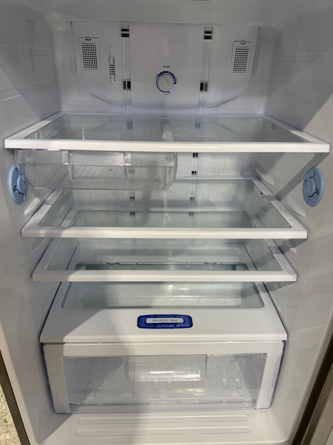 Second hand Samsung SR428MLS 431L top mount refrigerator - Second Hand Appliances Geebung
