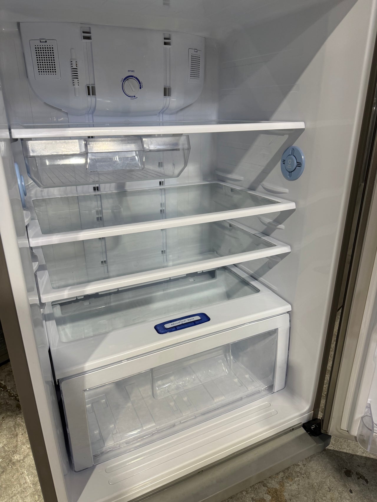 Second hand Samsung SR428MLS 431L top mount refrigerator - Second Hand Appliances Geebung