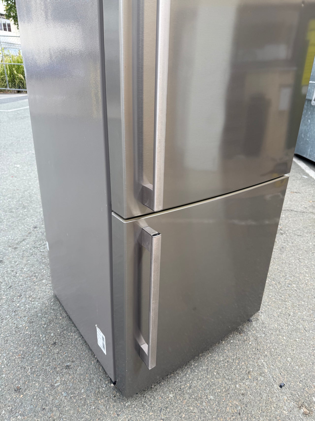 Second hand Samsung SRL450ELS 450L Bottom Mount Fridge - Second Hand Appliances Geebung