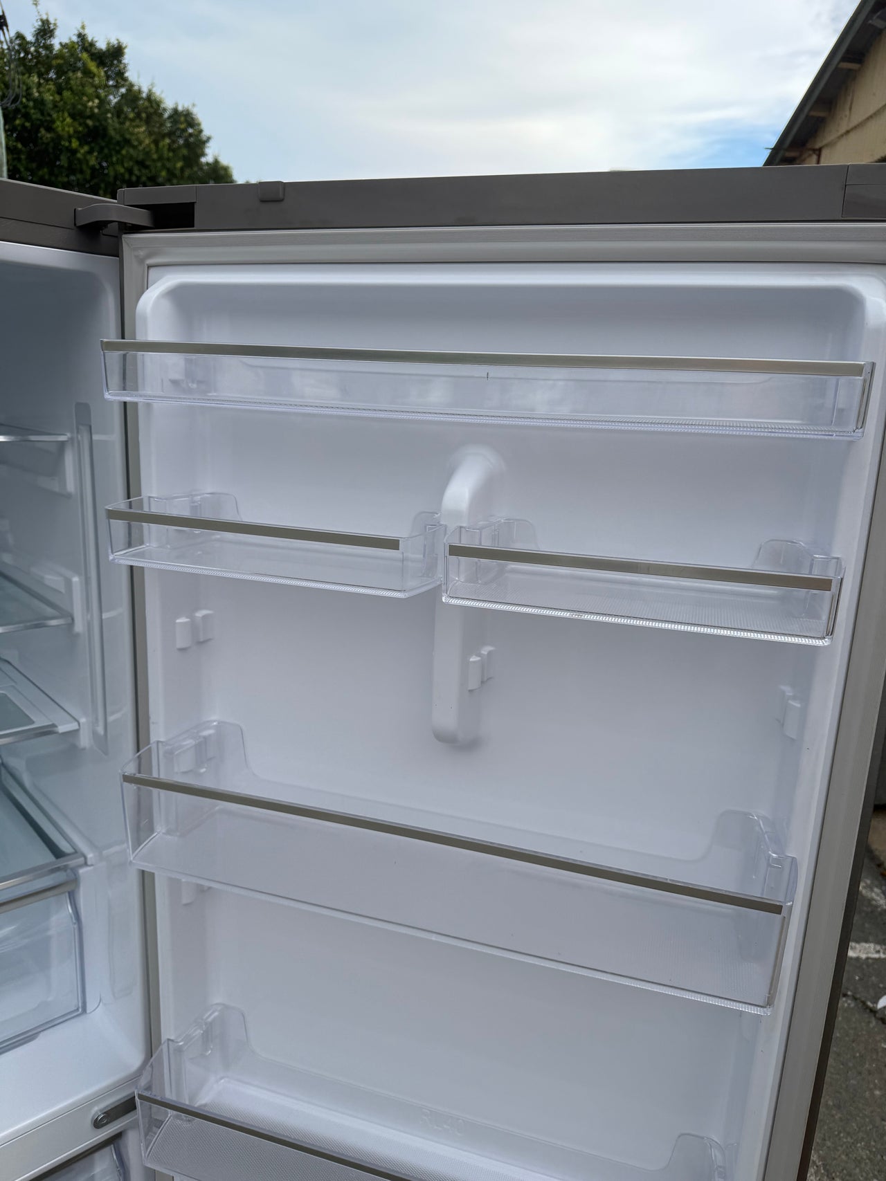 Second hand Samsung SRL450ELS 450L Bottom Mount Fridge - Second Hand Appliances Geebung