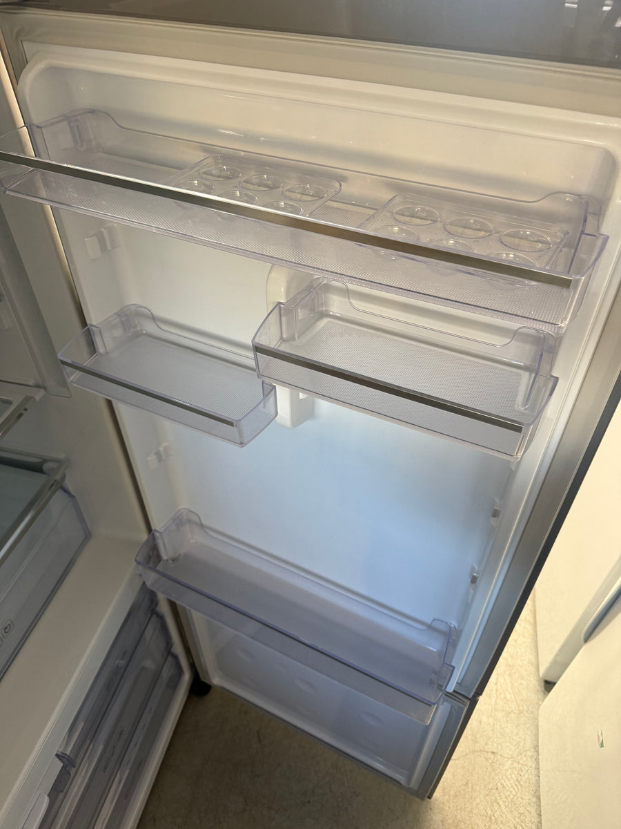 Second hand Samsung SRL450ELS 450L Bottom Mount Refrigerator – Stainless Steel - Second Hand Appliances Geebung