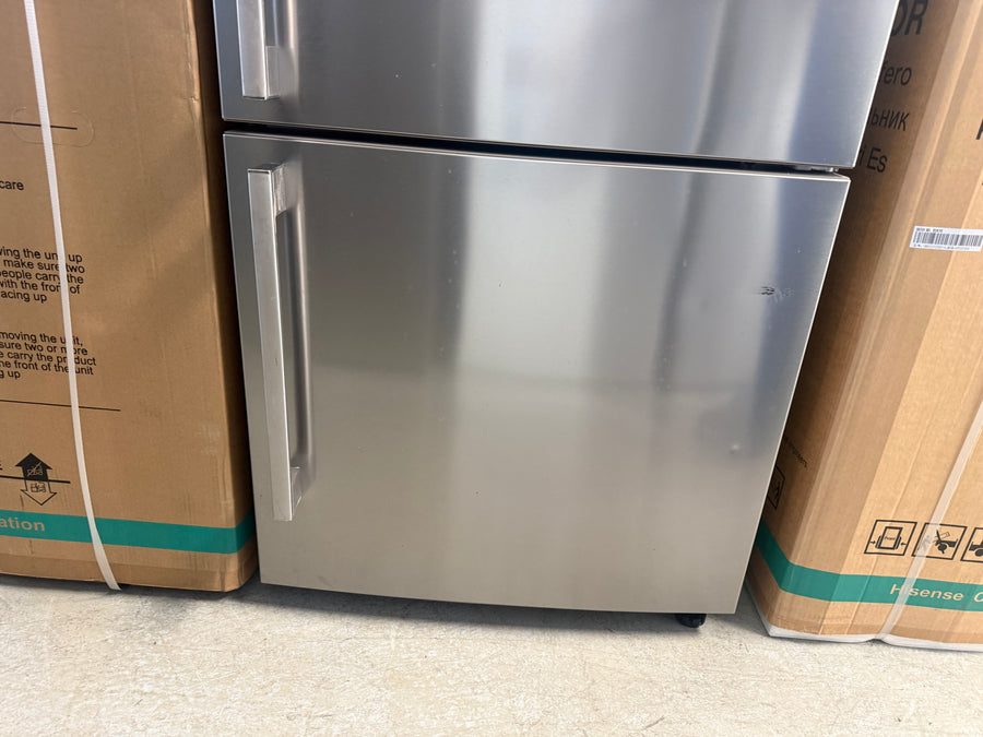 Second hand Samsung SRL450ELS 450L Bottom Mount Refrigerator – Stainless Steel - Second Hand Appliances Geebung