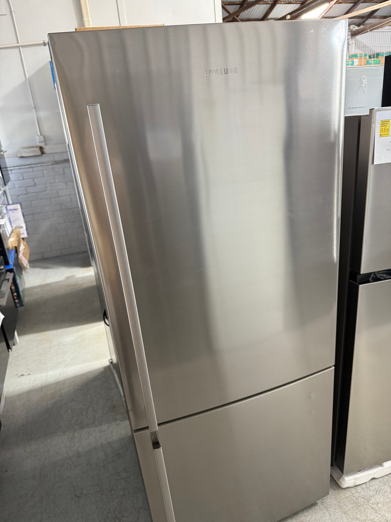 Second hand Samsung SRL458ELS 458L Bottom Mount Refrigerator - Second Hand Appliances Geebung