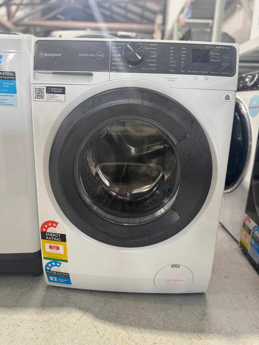 Buy Second hand Westinghouse 10kg Front Load Washer Model: WWF1044M7WA |  | [product_variant] | Second Hand Appliances Geebung Brisbane