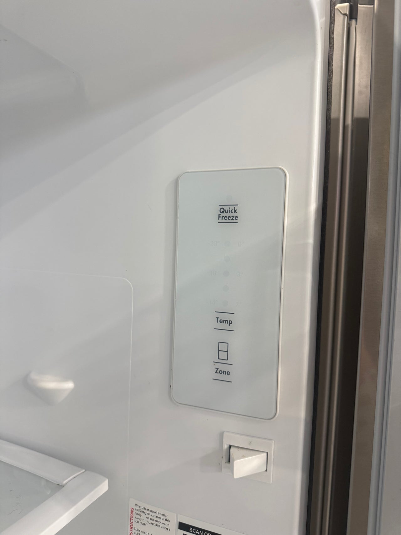 Second hand Westinghouse 425L Bottom Mount Fridge Silver WBE4302ACR - Second Hand Appliances Geebung