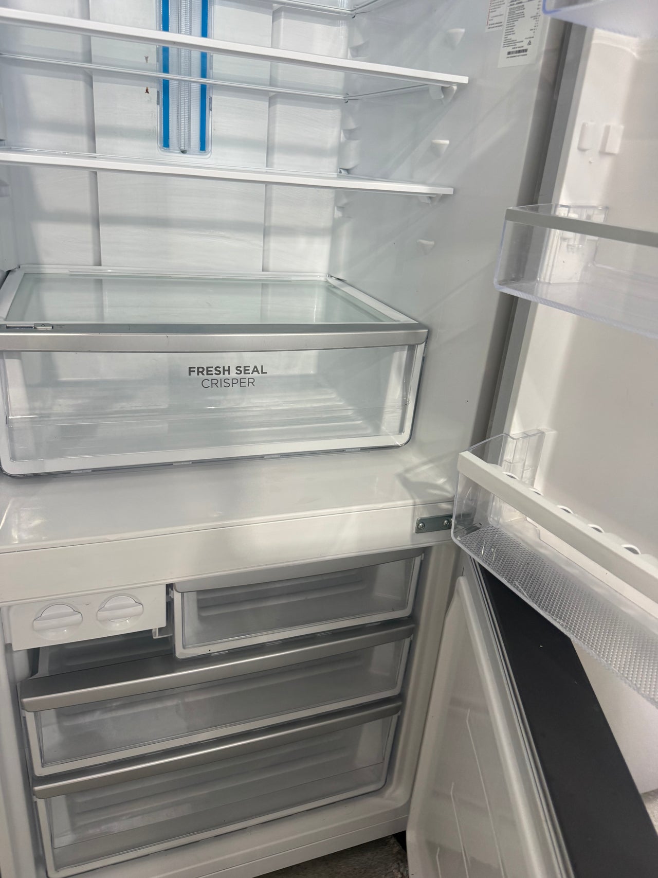 Second hand Westinghouse 425L Bottom Mount Fridge Silver WBE4302ACR - Second Hand Appliances Geebung
