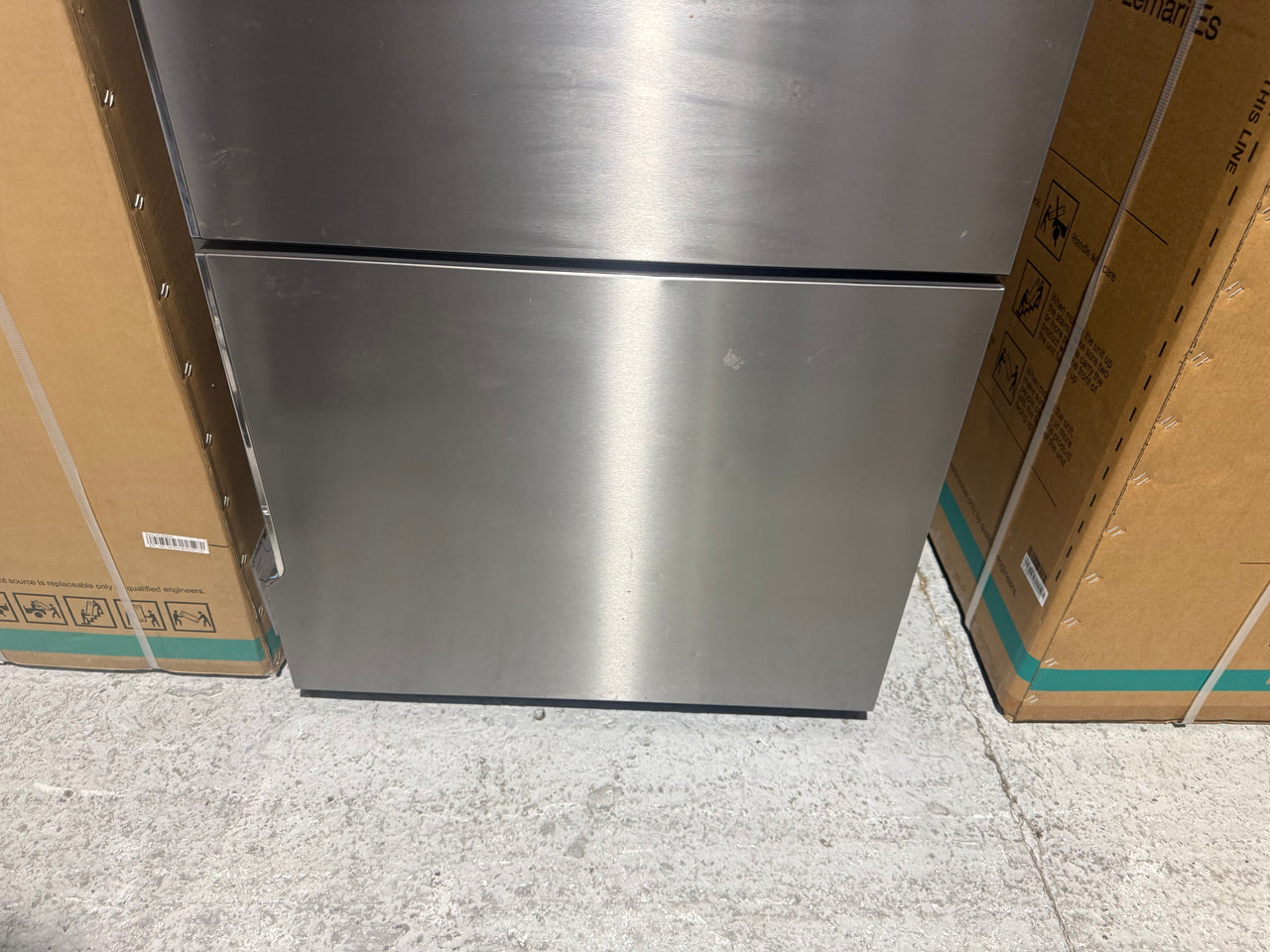 Second hand Westinghouse 496L Bottom Mount Fridge – Stainless Steel (WBE5300SC) - Second Hand Appliances Geebung