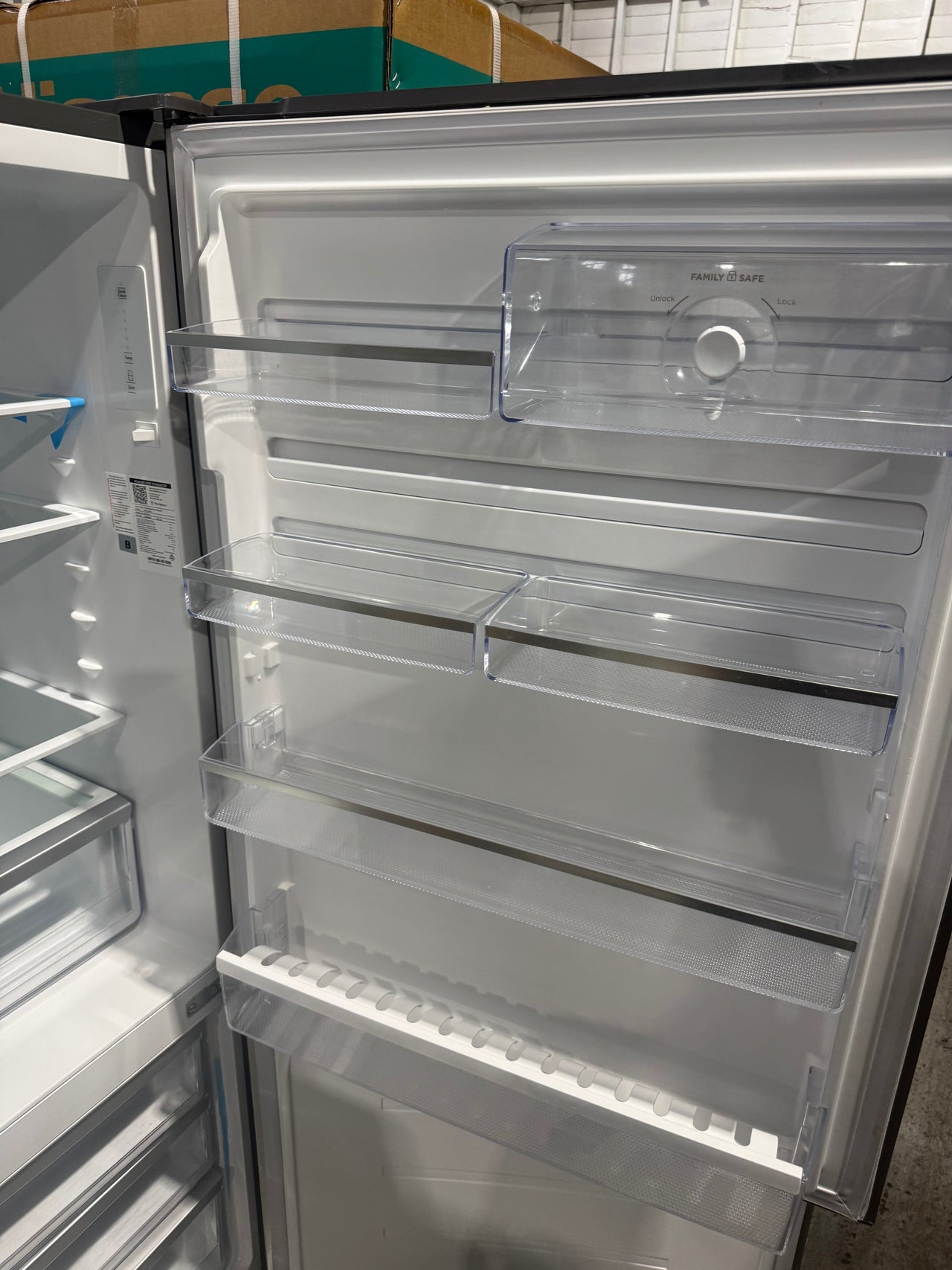 Second hand Westinghouse 496L Bottom Mount Fridge – Stainless Steel (WBE5300SC) - Second Hand Appliances Geebung