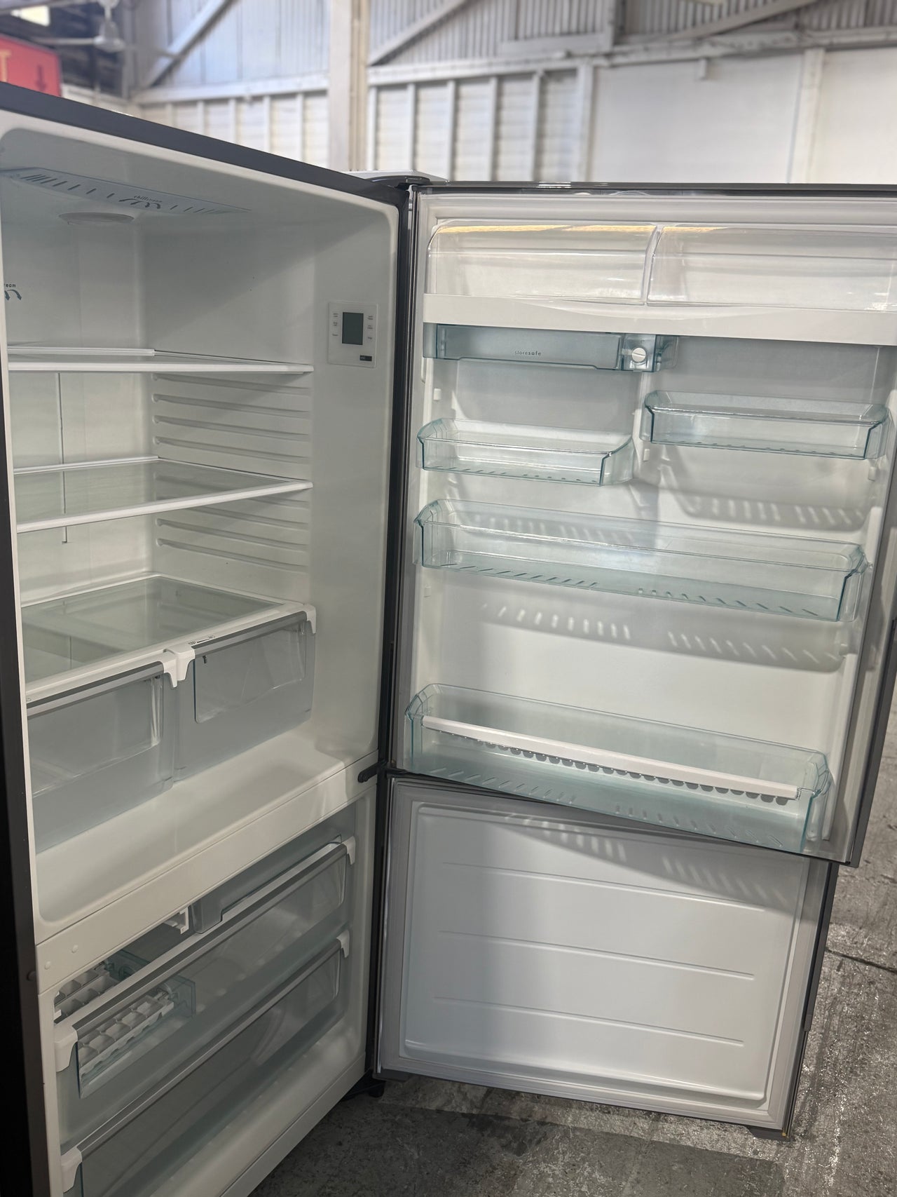 Second hand Westinghouse 510 L Bottom-Mount Refrigerator – WBE5100SCR - Second Hand Appliances Geebung