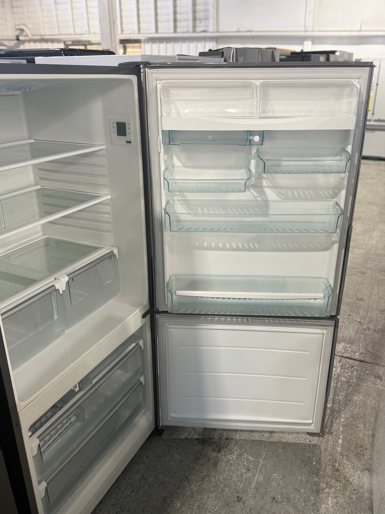 Second hand Westinghouse 510 L Bottom-Mount Refrigerator – WBE5100SCR - Second Hand Appliances Geebung